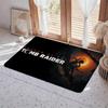 Game G Tomb Raider Floor Mat Eco  Flannel Doormat Non Slip Odorless Indoor Floor Rug Soft Short Plush Home Mat