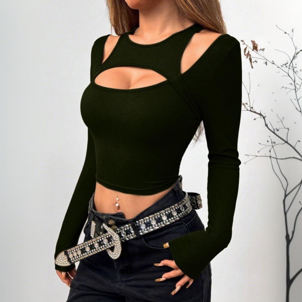 2024 Autumn/Winter Women's European & American Street Style Trendy T-Shirt