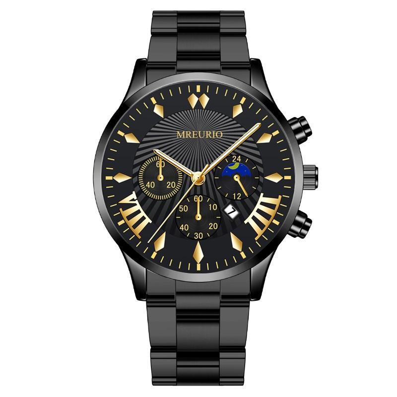 Men's Waterproof Luminous Running Alarm Clock Watch