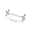 Chopstick Rest Chopstick Holder Stainless Steel Dual-Use Knife Fork Spoon Holder Metal Table Decoration Plum Blossom Tableware