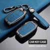 Car Remote Key Case Cover Bag For Corolla Cross Yaris Sienna Venza Harrier Hilux Land Cruiser Alphard Keyring Accessories