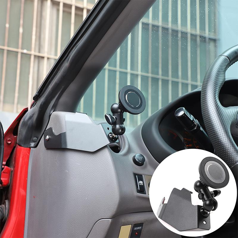 For Toyota Celica 1999-2005 Car Central Control Left Side Air Outlet Frame Phone Holder Bracket Magnetic Mount Accessories dwz1