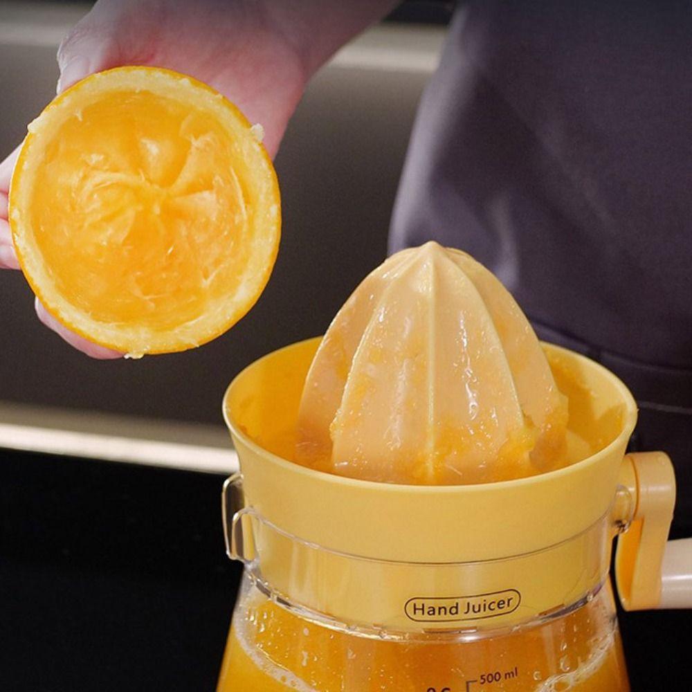 Pressed Manual Juicer With Hand Crank Juice Extractor Orange Juicer Lemon Squeezer  Tangerine