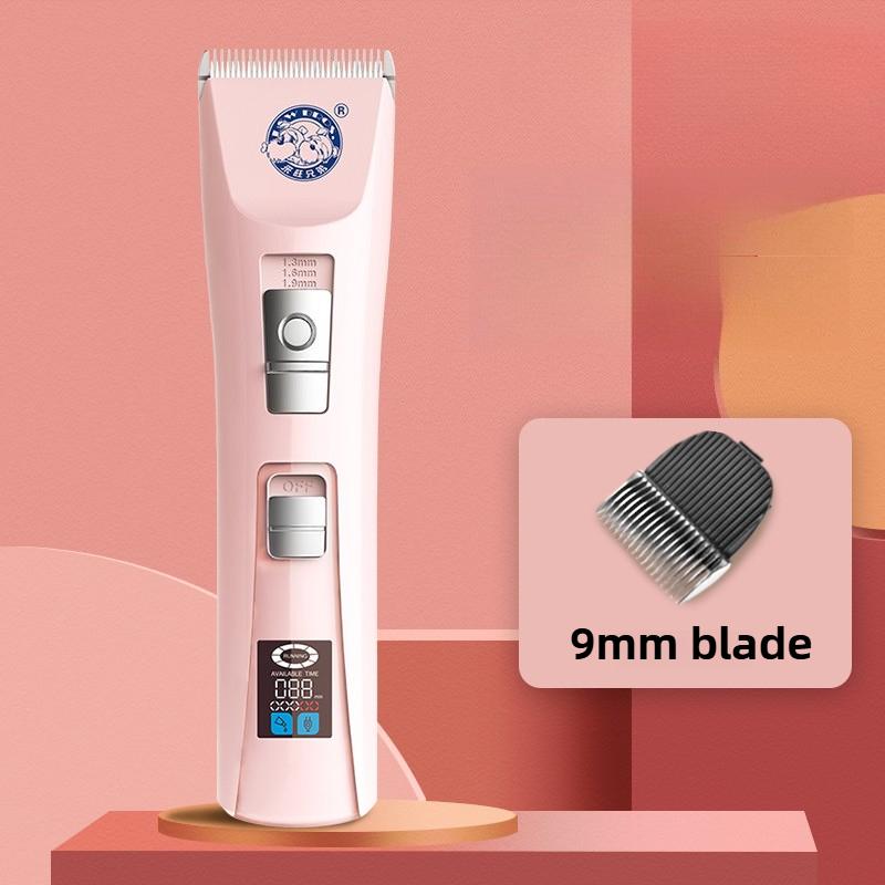

Pet Puppy Hair Cutting Machine Professional Clipping Machine Dogs Hair Care Supplies Dog Grooming Equipment Dog Hair Trimmer розовый