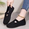 Casual Shoes Women Spring Versatile Breathable Mesh Shoes Soft Bottom Elderly Slip On Mom Shoes Casual Daily Comfortable Lightweight Sneakers
