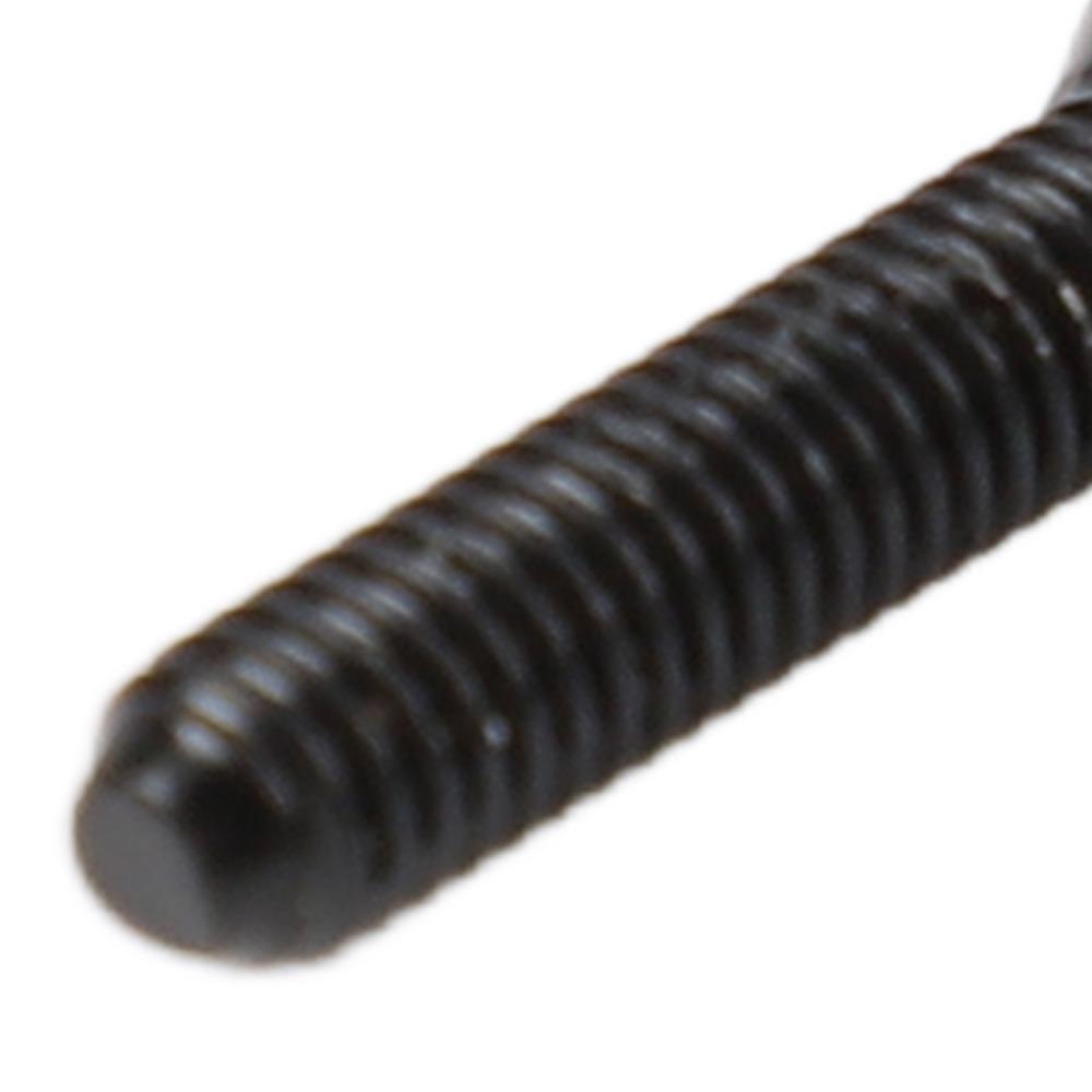6PCS Black Hex Guitar Screws Metal Guitar Screw Set Tremolo System Screws For Electric Guitar