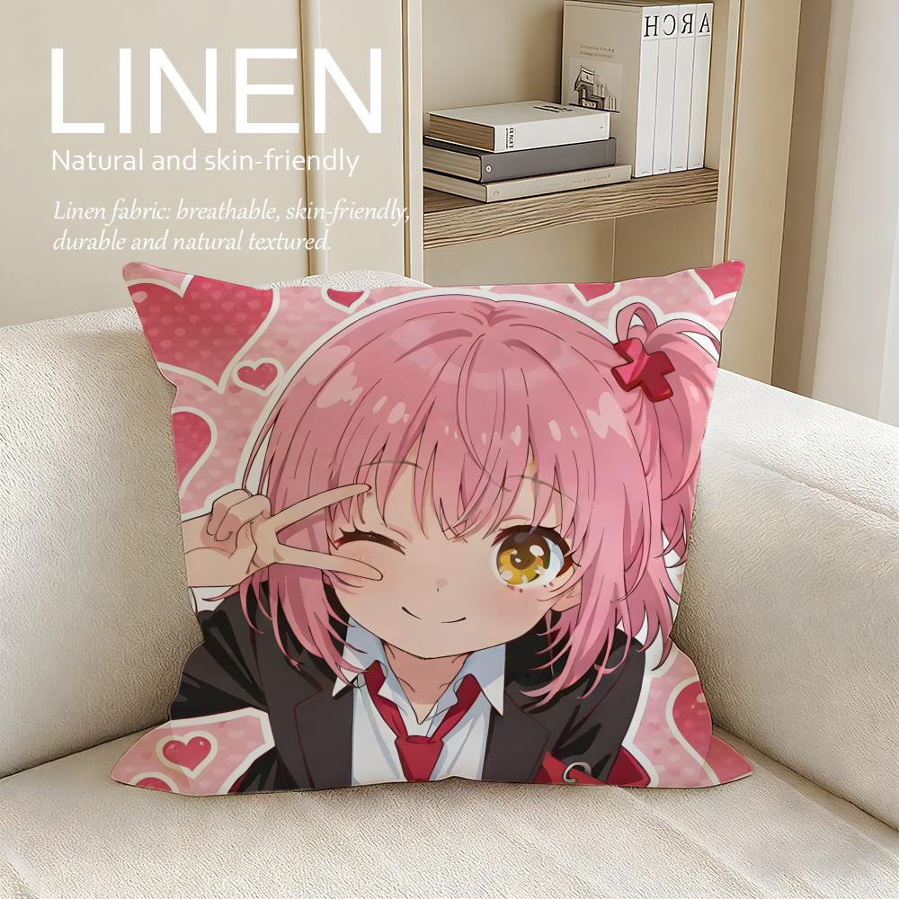 Anime Shugo Chara Cushion Cover Pillowcase Set Pcs x x Breathable Washable Sofa Cushion Cover