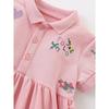 Cross-Border Malwee Girls' Dress Summer New Short-Sleeved European and American Style Fashionable Little Girl Princess Dress