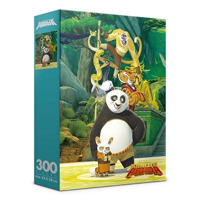 Quebra-cabeça Kung Fu Panda Friends AL5207, cores misturadas, 300 peças