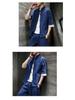 2020 Summer Men's Retro Plus Size Cotton Linen Tang Suit Jacket with Frog Button