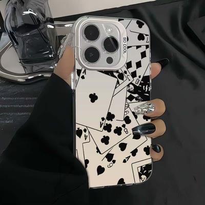 IMD Färgglatt Telefonfodral för iPhone 11 13 16 Pro Max iPhone 14 15 Pro Max 12 13 Pro Max Samsung S24 A55 S23 A05 S25 A54 A06 S22 A15 A52S A34 A14