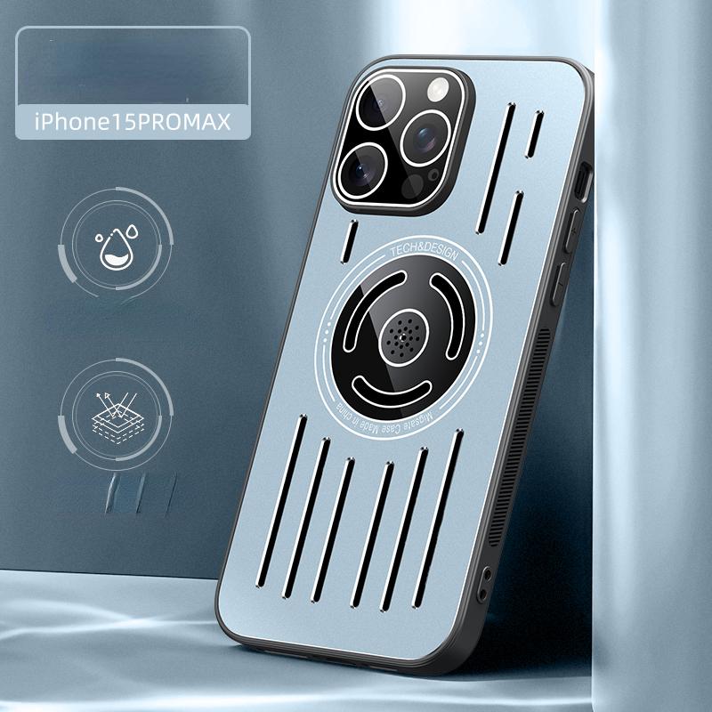 Heat Dissipation Aromatherapy Case For iphone 15 14 13 12 11 Pro Max Magnetic Shockproof Metal Case for Huawei Mate 60 P60 P50 P40 Pro Camera Cover