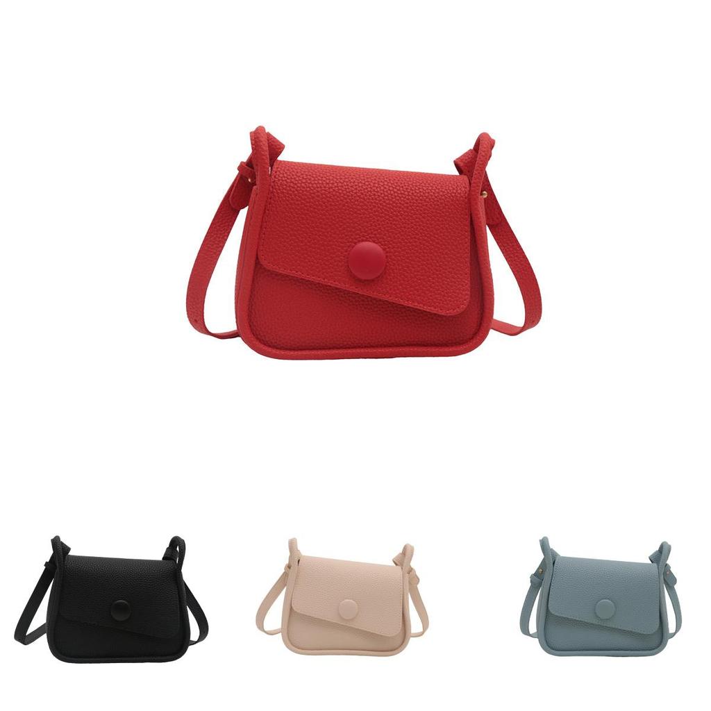 Womens Small Pu Square Bag With Soft Structure For Casual Street Fashion