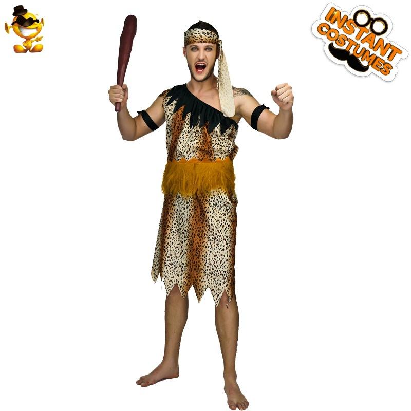 

Halloween Adult Men s Original Savage Carnival Party Indigenous People Stage Performance Costume Cosplay One size fits all