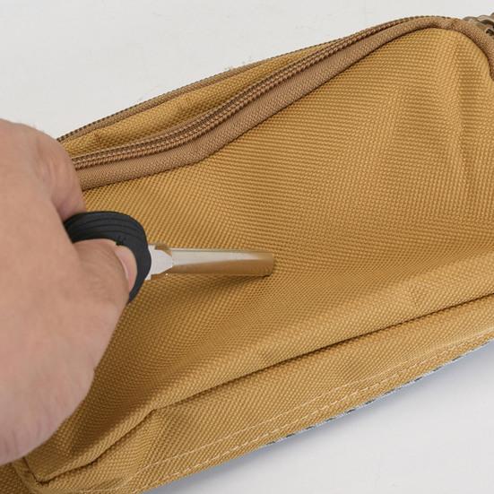 Unisex Fanny Pack Large Capacity Scratch-resistant Men Women Multipurpose Mesh Fanny Pack
