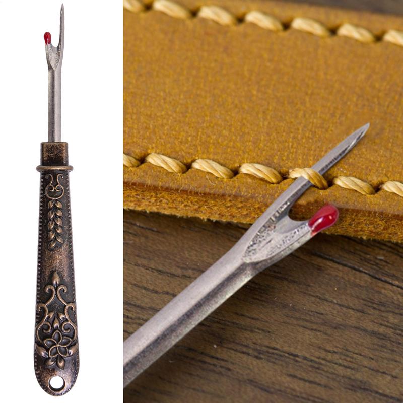 Metal Seam Rippers Vintage Thread Ripper Tool Metal Thread Ripper Unpicker Multi-Purpose Sewing Seam Cutter For Removing Sewing