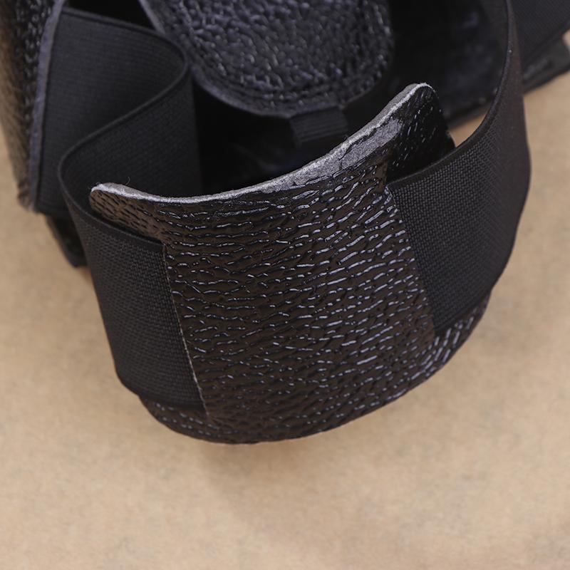 Smash-Proof Labour Safety Shoes Covers Anti-Smash Steel-Toed Toe Leather Protective Leather Workplace Visitor
