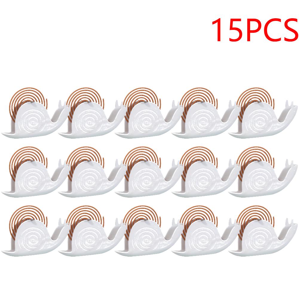 4-20PCS Snail Shape Incense Holder Fireproof Mosquito Coil Burner Household Mosquito Coil Holder for Home Bedroom Decoration