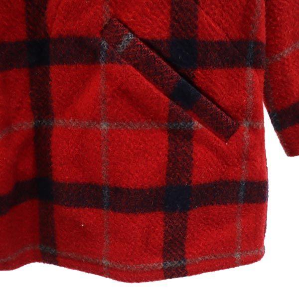 McGregor Full zip Check Pattern Jacket M Red x black Men's Used