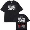 Forever TOUR 2026 T-Shirt Bon Jovi Grunge Band Mode Lässiges T-Shirt Druck Baumwolle Bequem Hohe Qualität Grafische Oberteile Unisex