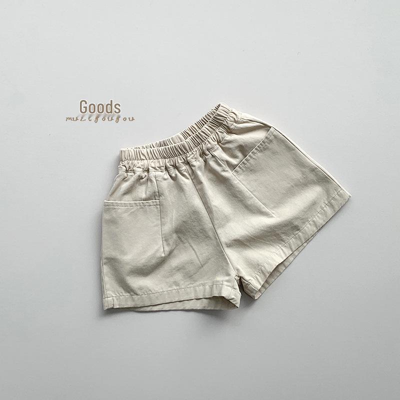 

Детские летние шорты цвета Моранди 130cm