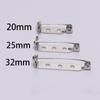 20x Brož 20/25/32mm Zapínání na zadní straně Bezpečnostní odznaky Šperkařské komponenty pro DIY řemesla