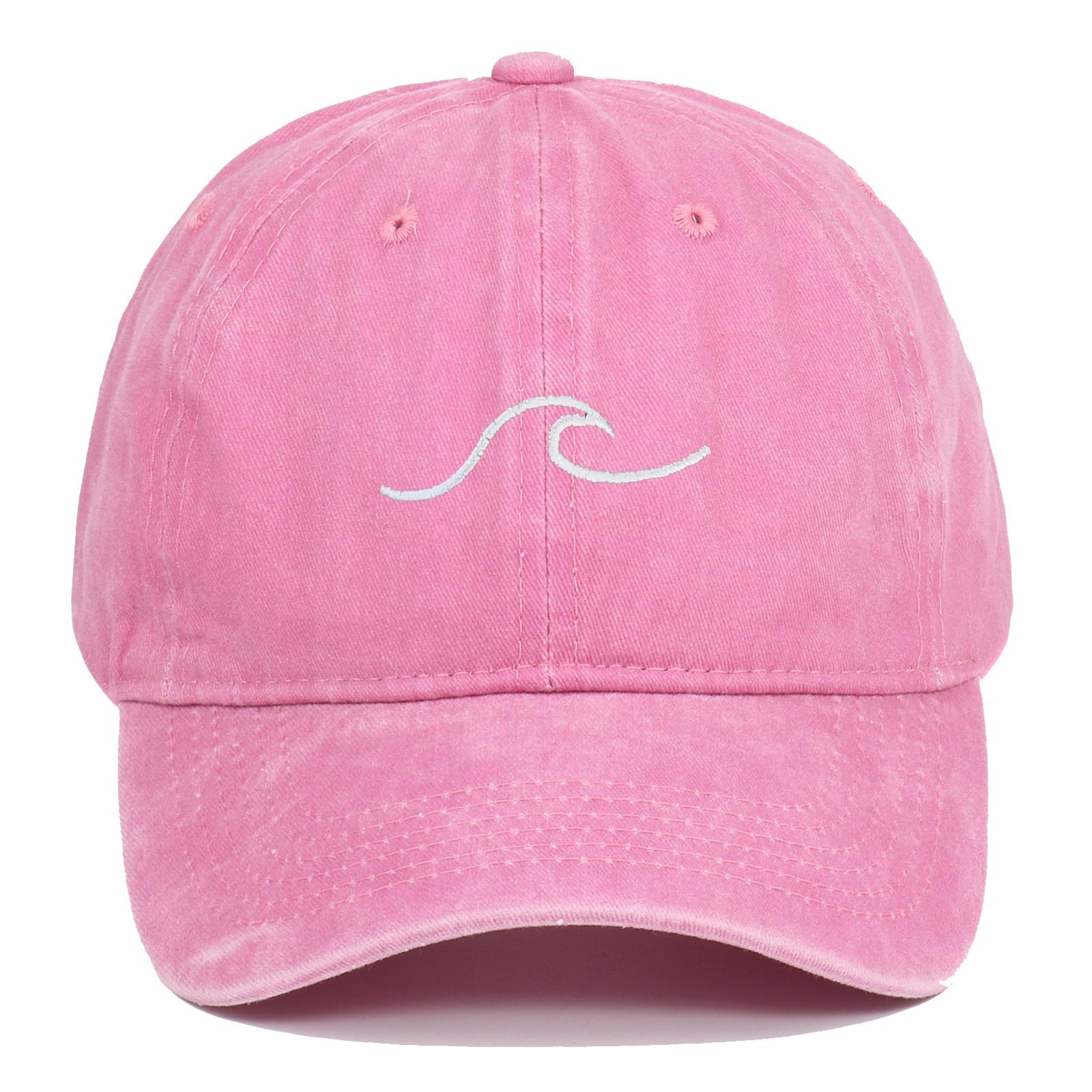 Yiran bag Lente En Zomer Geborduurde Golvende Baseballpetten Voor Mannen En Vrouwen, Buiten Zonnebescherming En Hardloop Modeartikelen Adjustable