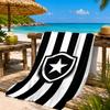 Botafogo Pride Emblem Printed Microfiber Beach Towel, Soft And Absorbent, Quick-Dry, Ideal for Summer Travel, Beach Essential, Swimming Pool
