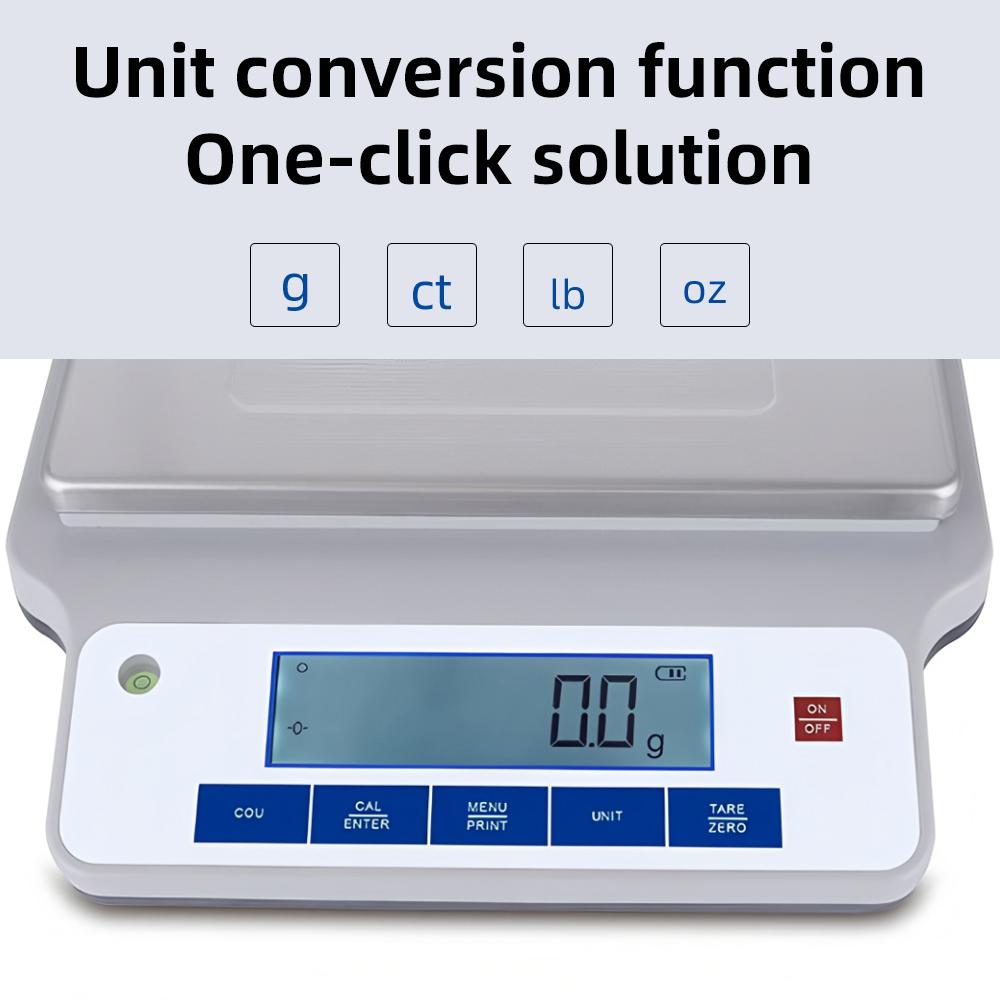 New 30kg 0.1g MK-K Series Electric Digital Scale Precision LCD Lab Balance Scale Analytical Balance Weight Scale
