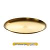 ZISIZ 304 Stainless Steel Round Korean BBQ Grill Pan