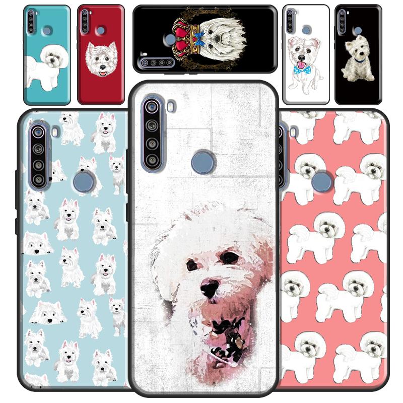 Maltese West Highland Terrier Dog Case For Redmi Note 12 10 8 9 11 Pro Cover For Redmi Note 12S 11S 10S 9S 8T 9C 10C 12C Coque
