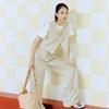 LAP (Set-Bottoms) Raised Wide Pants Aq1Wp267