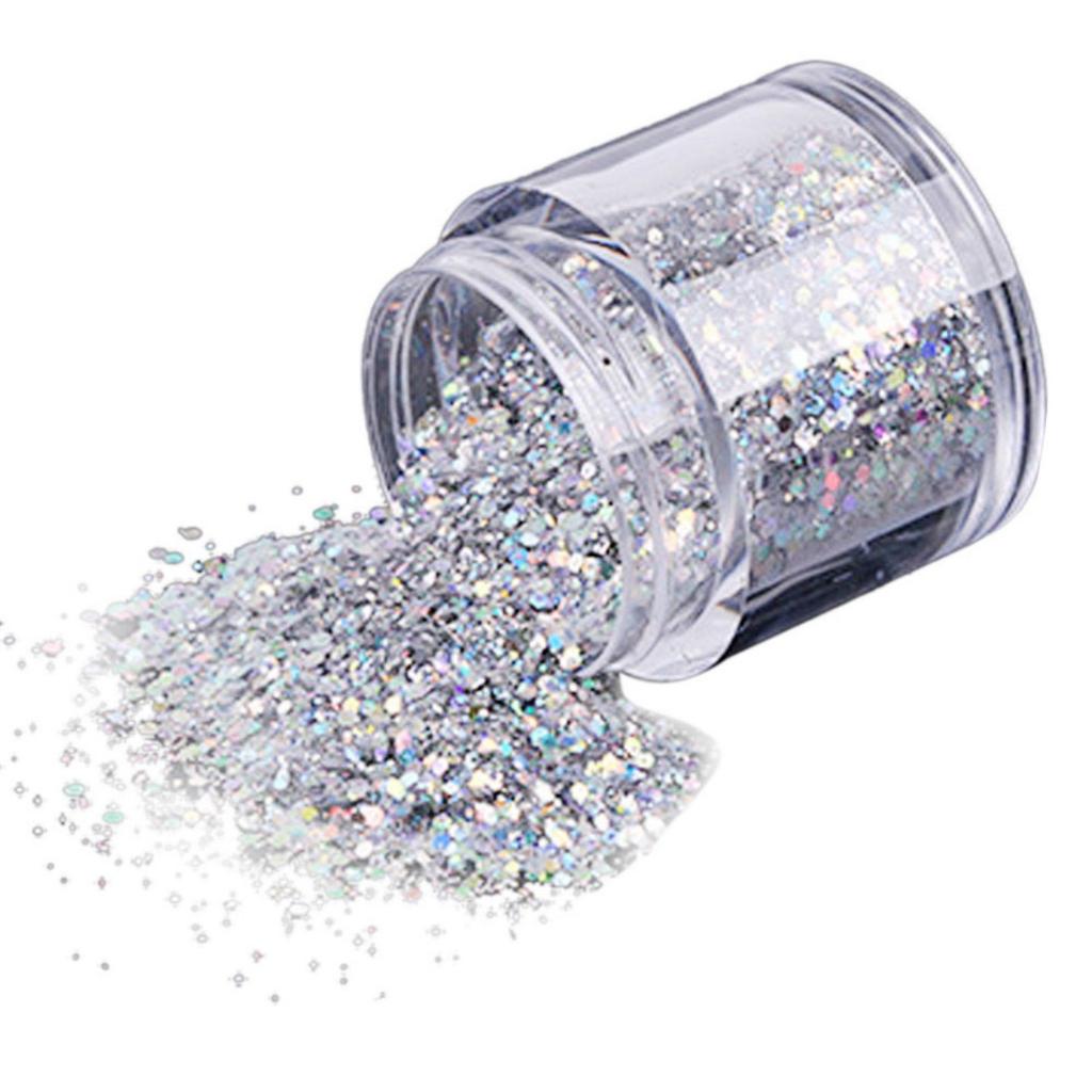 Multicolor Nail Glitter Bottled Manicure Colorful Sequins/Colorful/04# 0.6mm