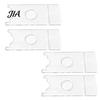Bedroom Furniture Partition 1/2/4 Sets Clear Acrylic Wall Spacer, Protect Walls & Keep Sofa Guard Space for Curtains, Outlets, Vents, Adjustable Couch