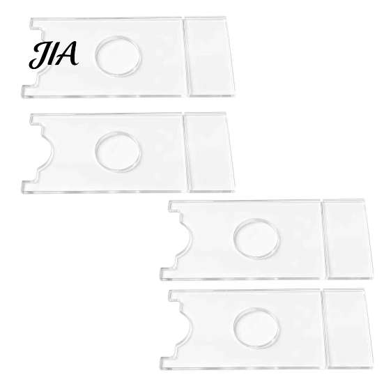 Bedroom Furniture Partition 1/2/4 Sets Clear Acrylic Wall Spacer, Protect Walls & Keep Sofa Guard Space for Curtains, Outlets, Vents, Adjustable Couch