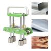 Walze 0 bis 90 Grad Winkel Blech   Walzenbiegemaschine mit Schere zum Biegen von Metalldachmaterialien