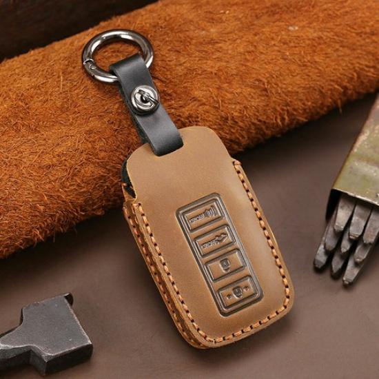 New Car Leather Remote Key Fob Case For Lexus NX RX 250 GS IS RC300 Cover Shell
