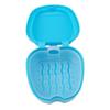 Lock Case Portable Mouth Protection Box Oral Cleaning Fake Dental Prosthetics Storage Box Dental Appliance Orthodontic Box