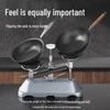 COOKER KING 32cm Uncoated Carbon Steel Stir-Fry Pan