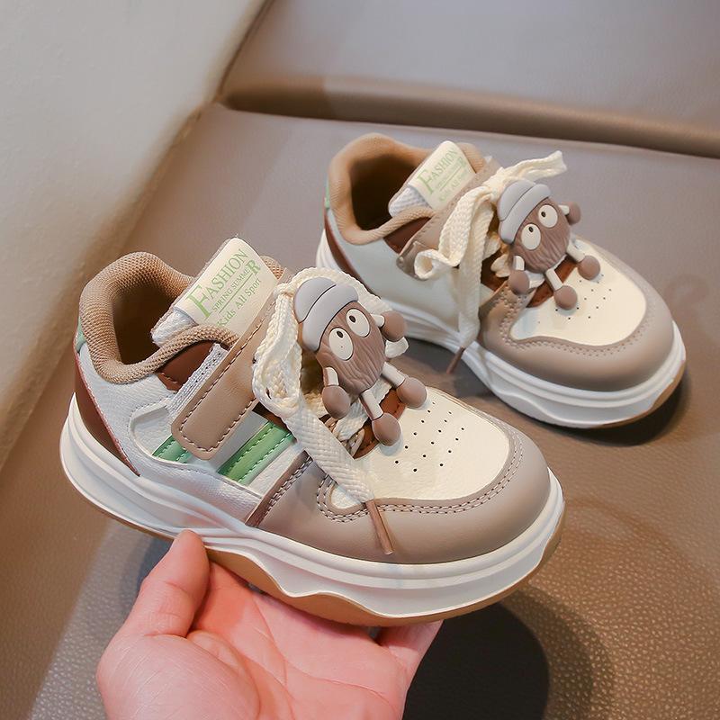 

Детские кеды 2025 новые туфли для мальчиков для детей среднего и старшего возраста студенческие отцовские спортивные туфли для девочек дышащие повседневные модные туфли 37 хаки