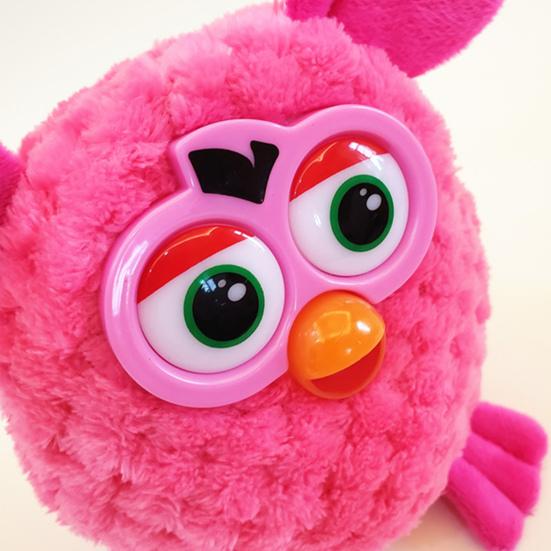 Elektronische Aufnahme, sprechende Phoebe, interaktives Haustierspielzeug, Cartoon-Eule, Plüschpuppe