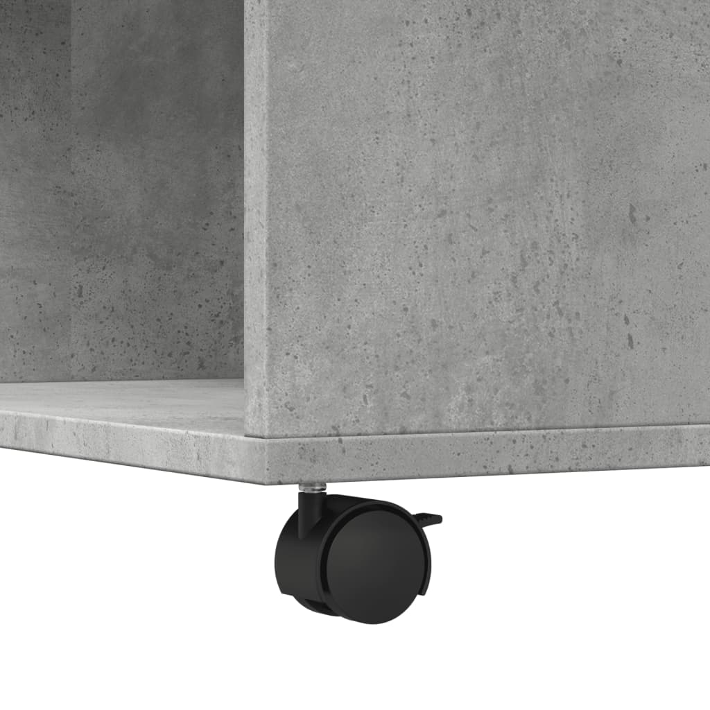  Coffee Table, Concrete Grey, 80x80x40 Cm