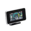 Car LCD Meter Digital Oil Pressure Voltage Water Temperature Gauge 3-in-1 Universal Instrument 9-36V for Car Truck SUV RV