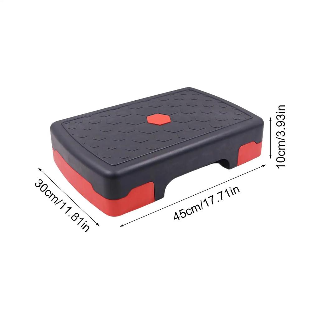 Adjustable Aerobic Stepper - Anti-Slip Fitness Pedal for Home & Gym Step Workout Training