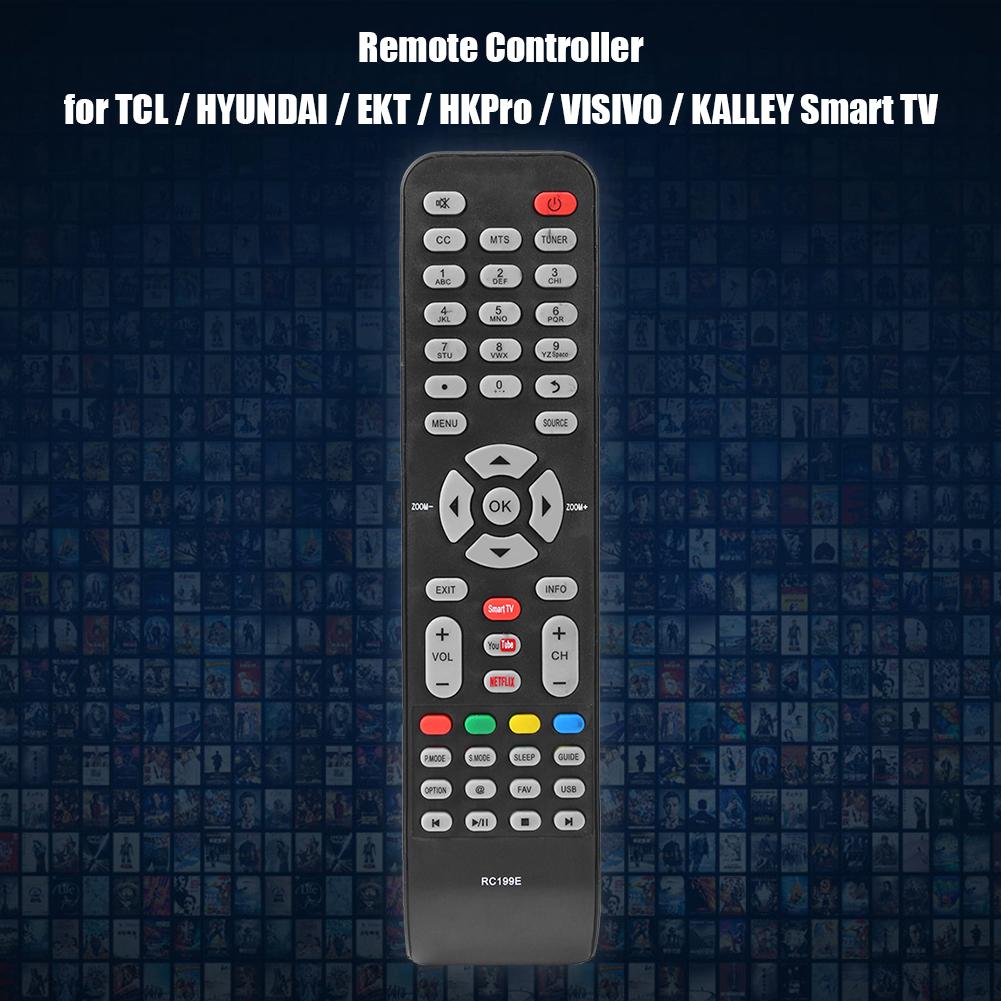 

Сменный пластиковый пульт дистанционного управления Smart TV для TCL/HYUNDAI/EKT/HKPro/VISIVO