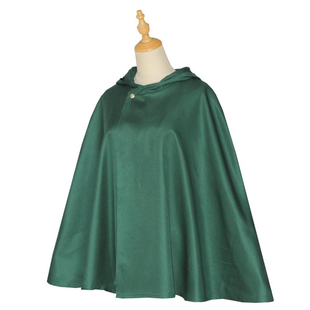 Attack On Titan Cloak Shingeki No Kyojin Cloak Shingeki No Kyojin Survey Corps Cloak Cosplay Cape Green Shawl Men's and Women's