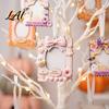 Autumn Home Decor Mini Halloween Picture Frame Small Cute Ghost Pumpkin Photo Frame Ornament Children Room Decoration Decorative Postcard Holder for