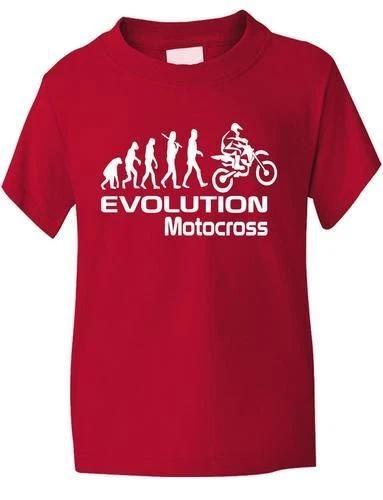 

Evolution Of Motocross Motorbike Funny Boys Girls T-Shirt Birthday Gift Age 1-13 XL