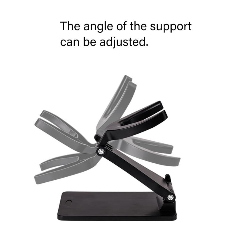 Foldable Universal Barcodes Readers Holder Adjustable Angle Plastic Design For Schools Supermarkets Offices