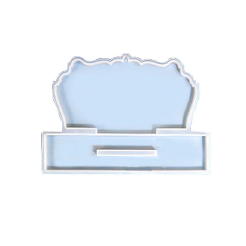 

Photo Frame Resin Mold Picture Frame Silicone Mold Wave/Round Epoxy Casting Mold for DIY Home Table Decor Handicrafts 1